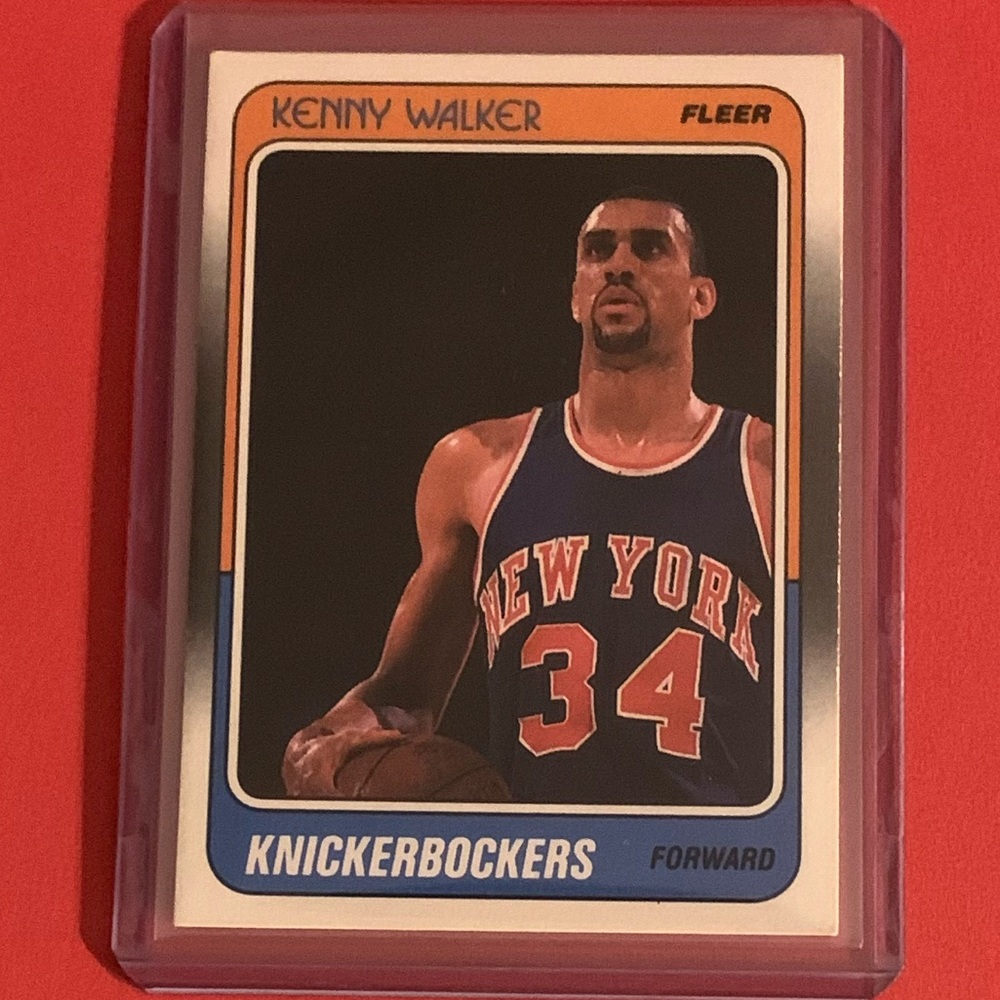 Kenny Walker #83 1988-89 Fleer Basketball Trading Card